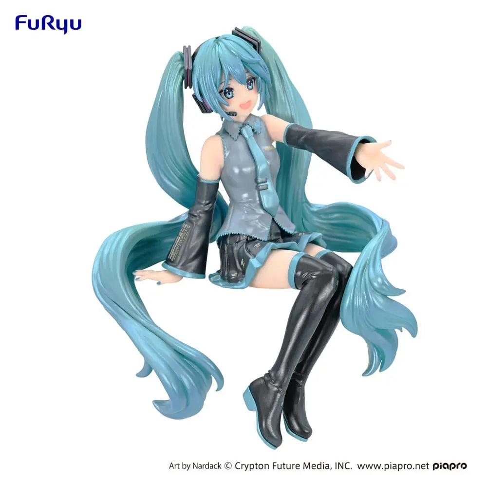 Hatsune Miku Noodle Stopper PVC Statue Hatsune Miku Nardack Pearl Color Ver. 14 cm Furyu