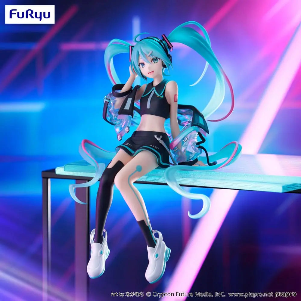 Hatsune Miku Noodle Stopper PVC Statue Neon Cyber 16 cm Furyu