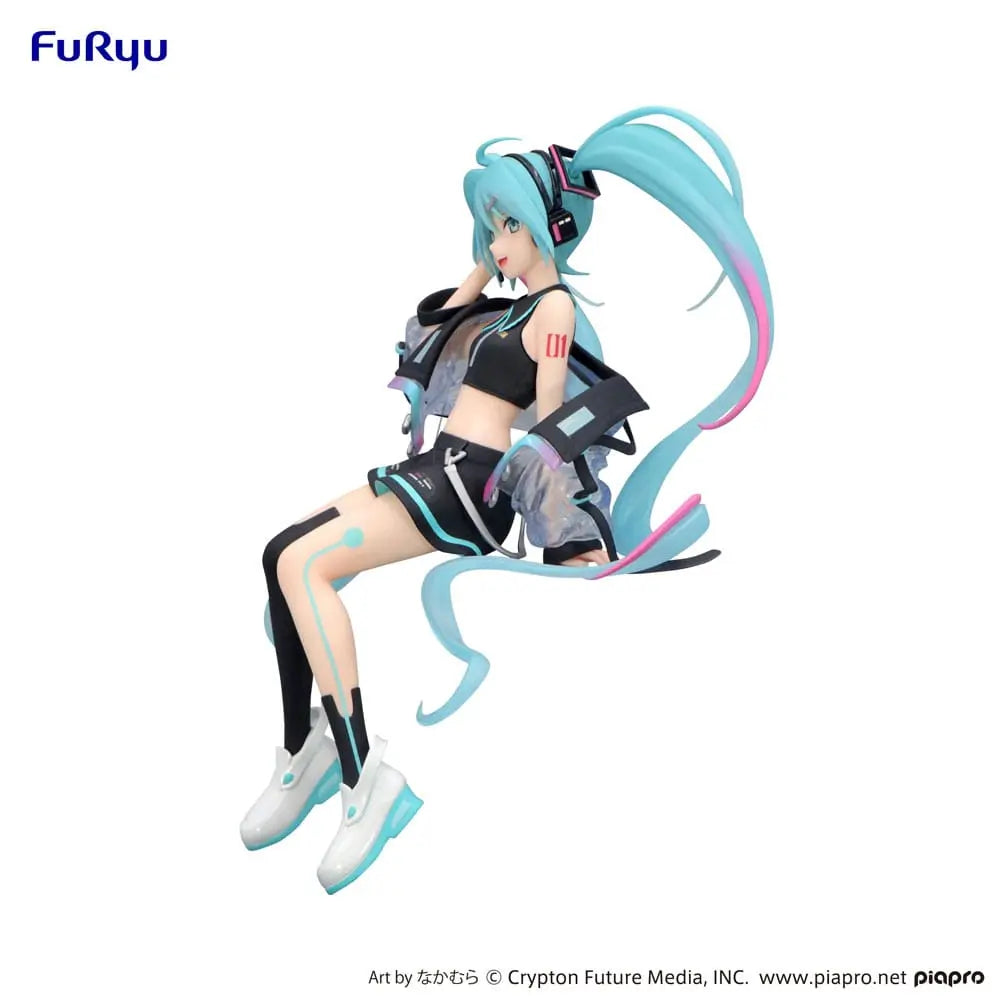 Hatsune Miku Noodle Stopper PVC Statue Neon Cyber 16 cm Furyu