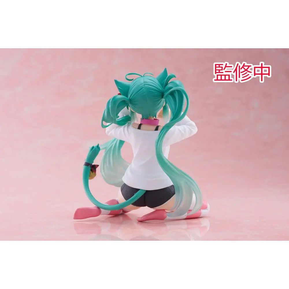 Hatsune Miku PVC Statue Desktop Cute Figure Hatsune Miku Cute 13 cm Taito