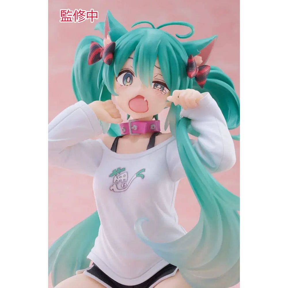 Hatsune Miku PVC Statue Desktop Cute Figure Hatsune Miku Cute 13 cm Taito