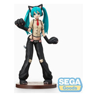 Thumbnail for Hatsune Miku Project DIVA Arcade Future Tone SPM PVC Statue Hatsune Miku Kitty Cat 23 cm Sega Goods