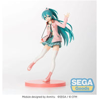 Thumbnail for Hatsune Miku Project DIVA Arcade SPM PVC Statue Hatsune Miku Ribbon Girl 24 cm Sega Goods