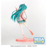 Thumbnail for Hatsune Miku Project DIVA Arcade SPM PVC Statue Hatsune Miku Ribbon Girl 24 cm Sega Goods