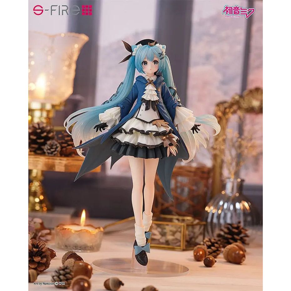 Hatsune Miku Series PVC Statue Miku Autumn Outing 22 cm Sega Goods