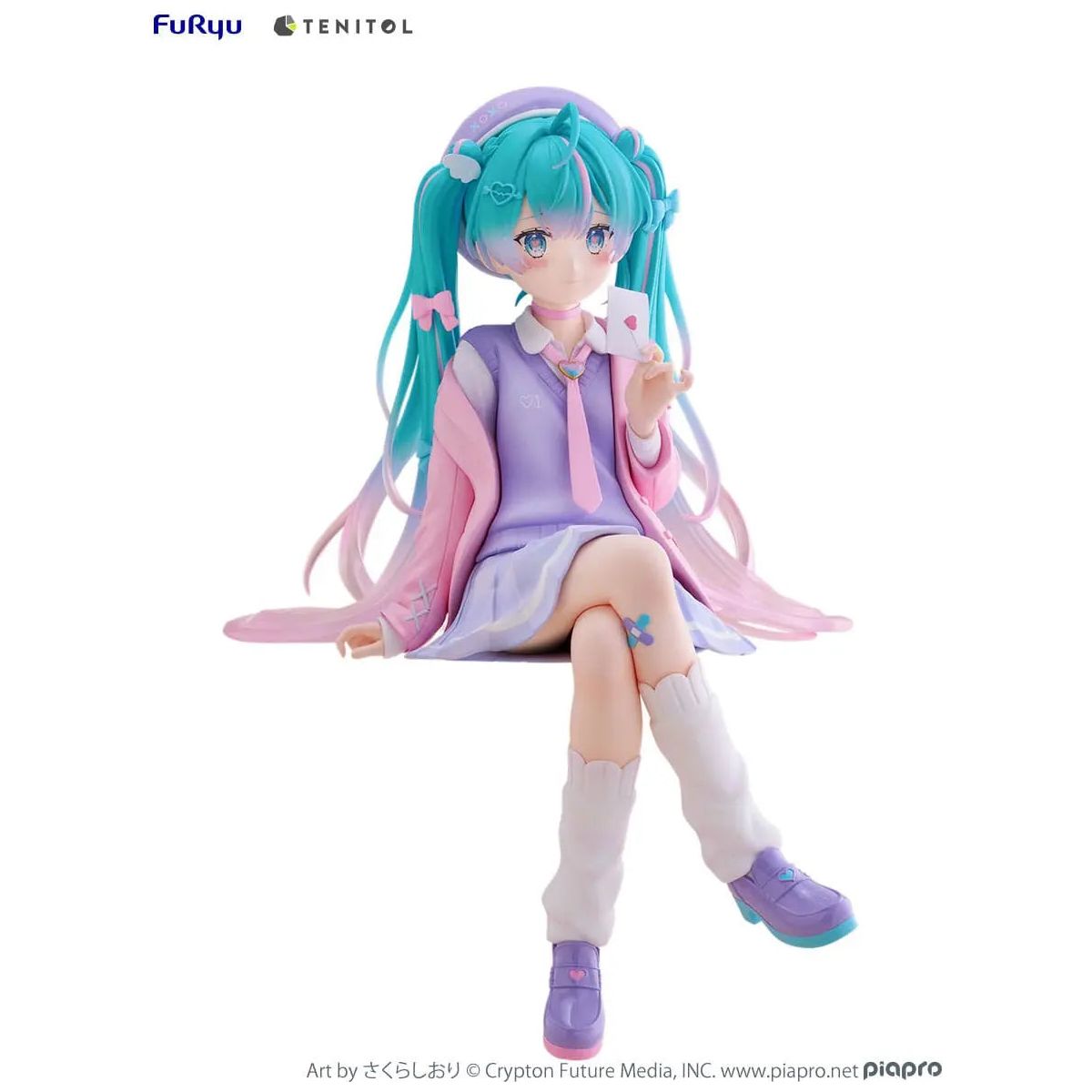 Hatsune Miku Tenitol Noodle Stopper PVC Statue Love Blazer 32 cm Furyu