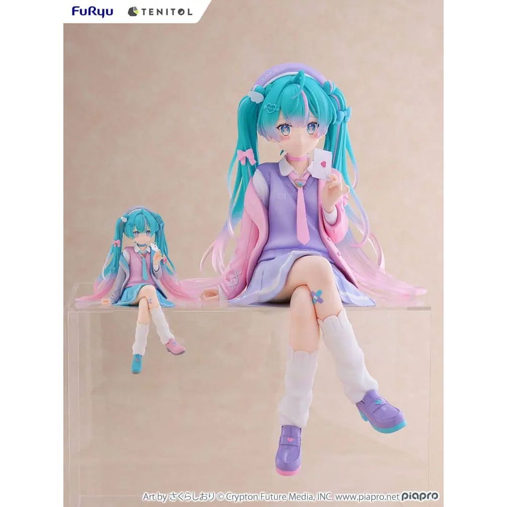 Hatsune Miku Tenitol Noodle Stopper PVC Statue Love Blazer 32 cm Furyu