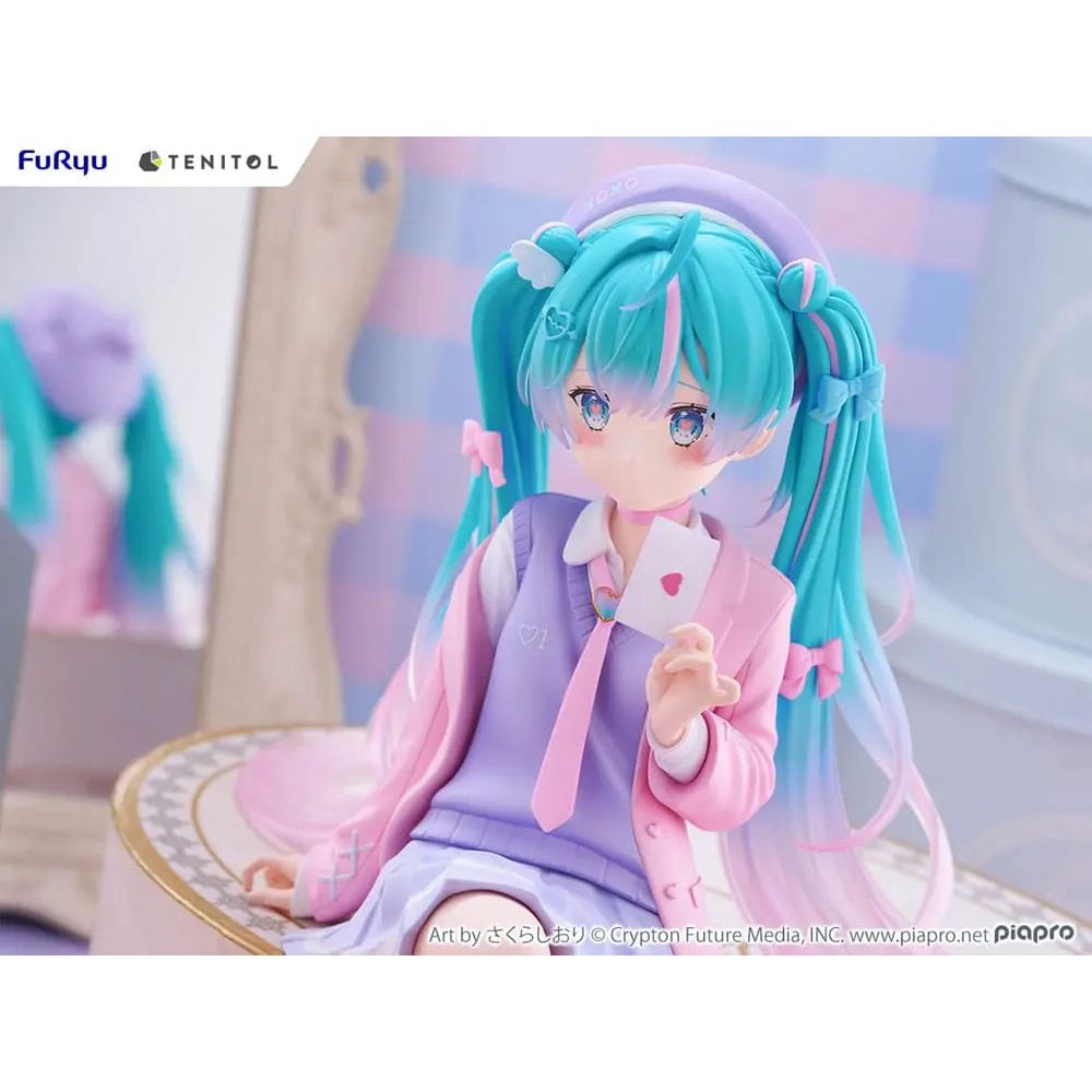 Hatsune Miku Tenitol Noodle Stopper PVC Statue Love Blazer 32 cm Furyu