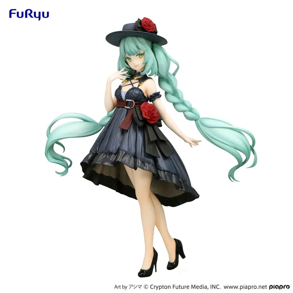 Hatsune Miku Trio-Try-iT PVC Statue Outing Dress 19 cm Furyu