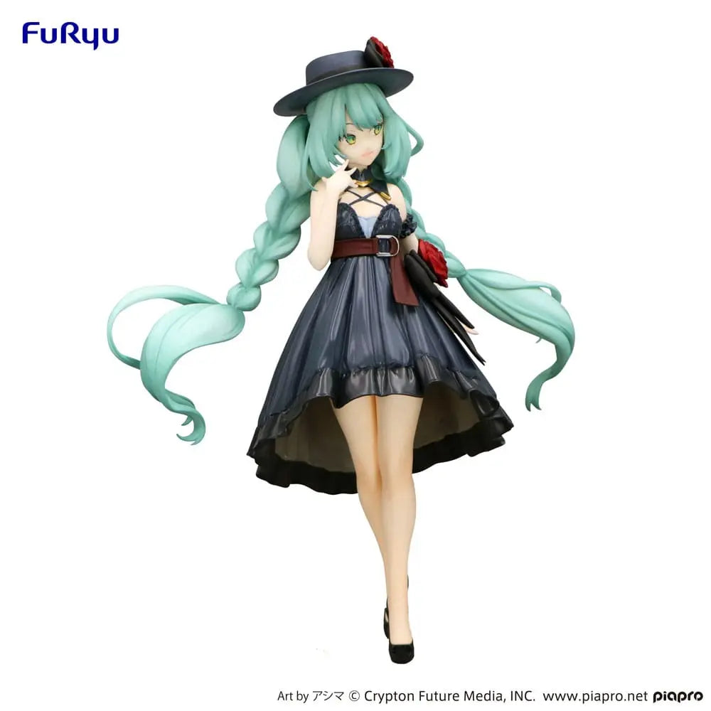 Hatsune Miku Trio-Try-iT PVC Statue Outing Dress 19 cm Furyu