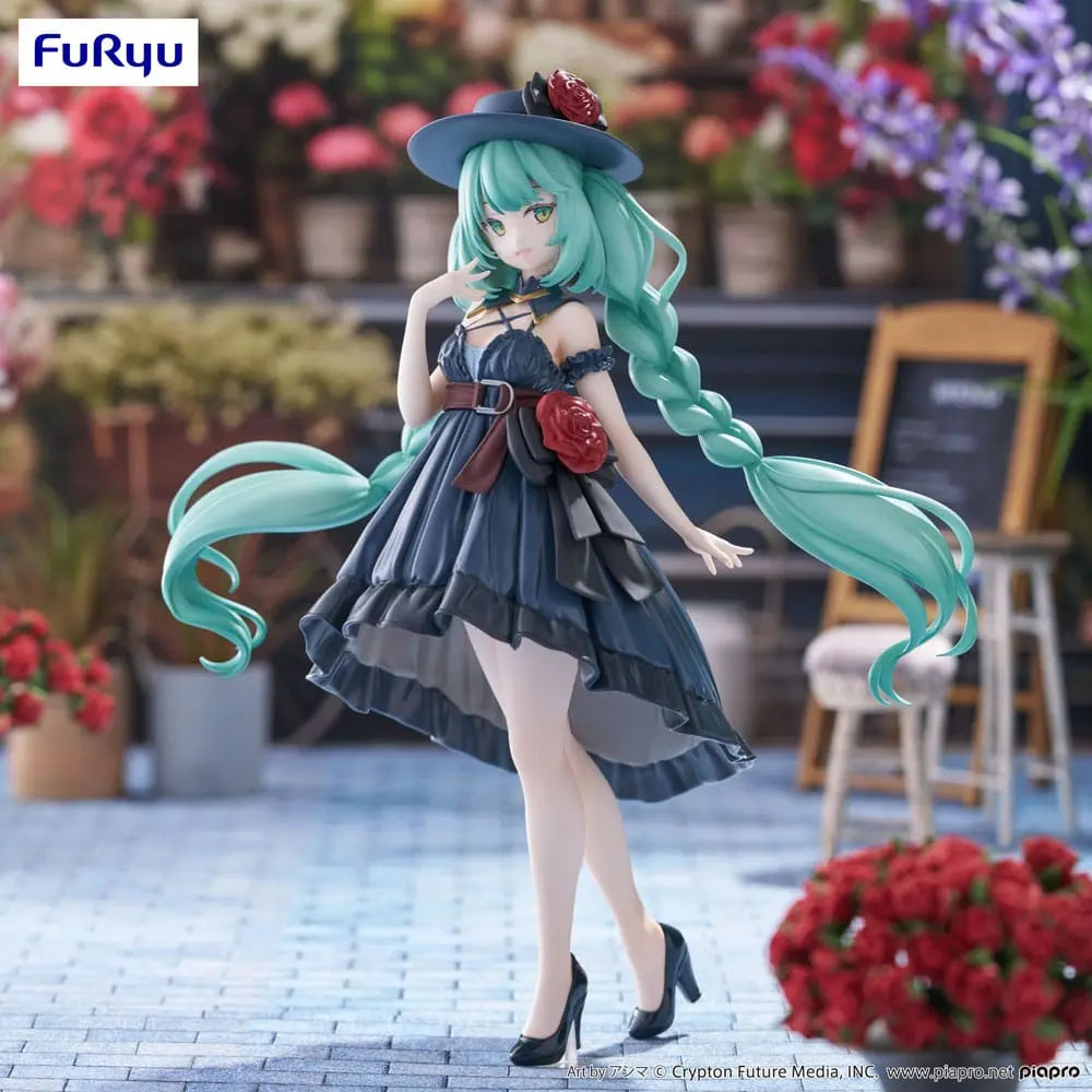 Hatsune Miku Trio-Try-iT PVC Statue Outing Dress 19 cm Furyu