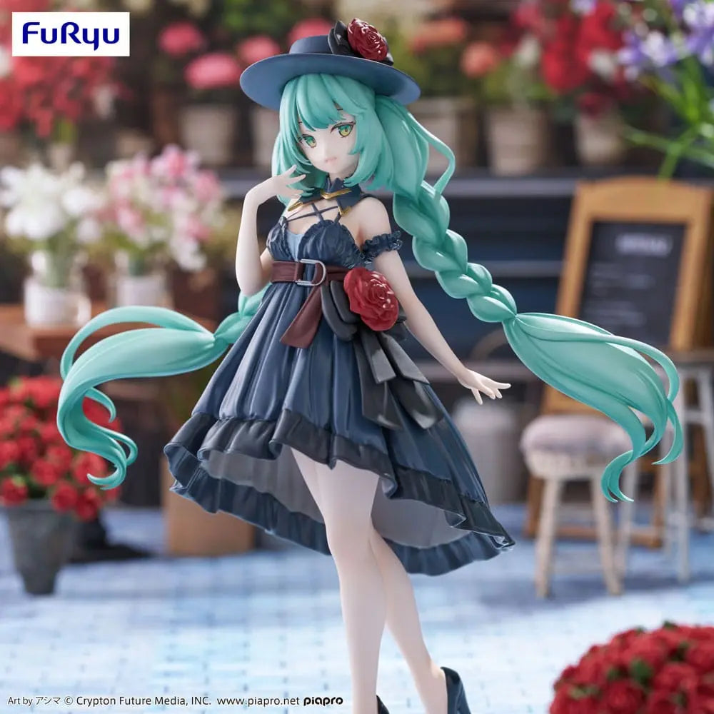 Hatsune Miku Trio-Try-iT PVC Statue Outing Dress 19 cm Furyu