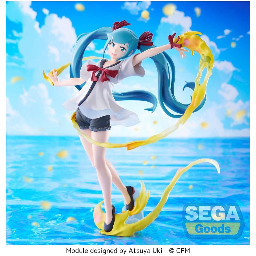 Hatsune Miku: Project DIVA MEGA 39's Figurizm Luminasta PVC Statue Hatsune Miku Shiny T.R. 22 cm Sega Goods