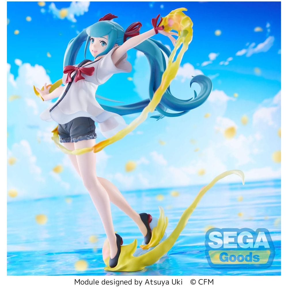 Hatsune Miku: Project DIVA MEGA 39's Figurizm Luminasta PVC Statue Hatsune Miku Shiny T.R. 22 cm Sega Goods