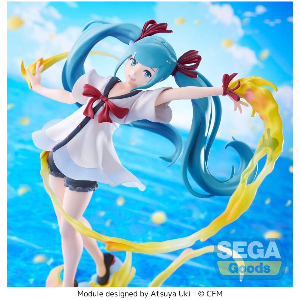 Hatsune Miku: Project DIVA MEGA 39's Figurizm Luminasta PVC Statue Hatsune Miku Shiny T.R. 22 cm Sega Goods