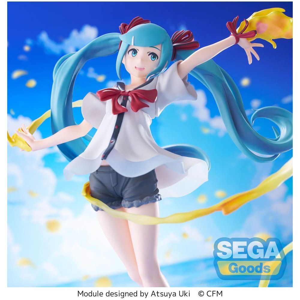 Hatsune Miku: Project DIVA MEGA 39's Figurizm Luminasta PVC Statue Hatsune Miku Shiny T.R. 22 cm Sega Goods