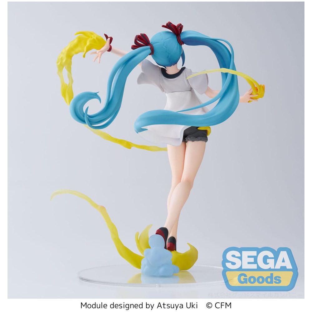 Hatsune Miku: Project DIVA MEGA 39's Figurizm Luminasta PVC Statue Hatsune Miku Shiny T.R. 22 cm Sega Goods