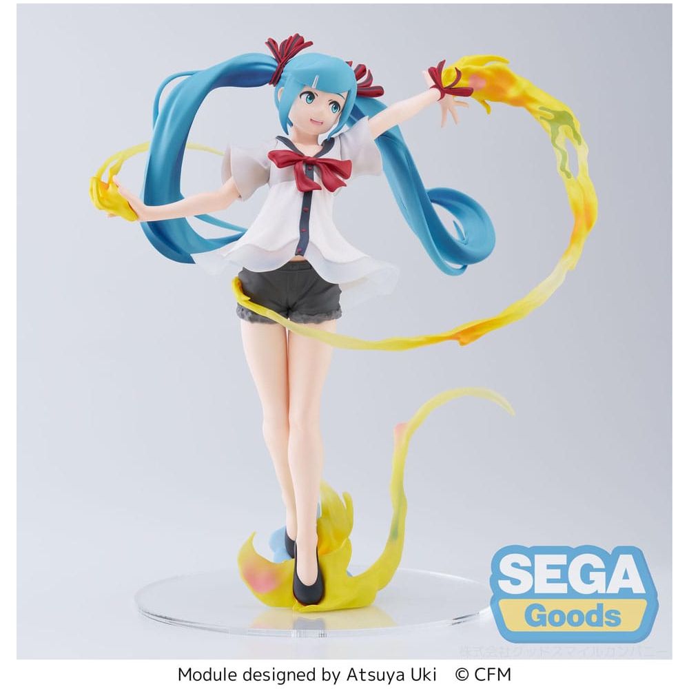 Hatsune Miku: Project DIVA MEGA 39's Figurizm Luminasta PVC Statue Hatsune Miku Shiny T.R. 22 cm Sega Goods