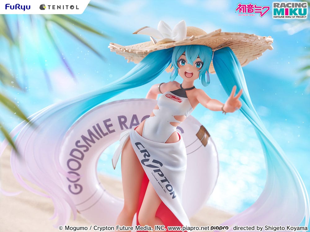 Hatsune Miku GT Project PVC Statue 1/7 Racing Miku 2024: Tropical Ver. 21 cm