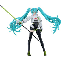 Thumbnail for Hatsune Miku Moderoid Plastic Model Kit Racing Miku 2022 Ver. 16 cm Good Smile Company