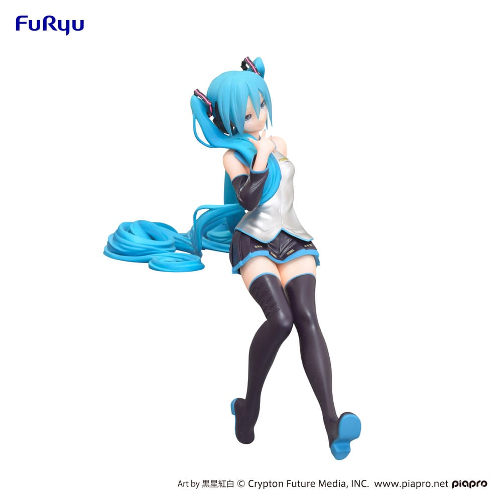 Hatsune Miku Noodle Stopper PVC Statue Kuroboshi Kouhaku Ver. (re-run) 14 cm Furyu