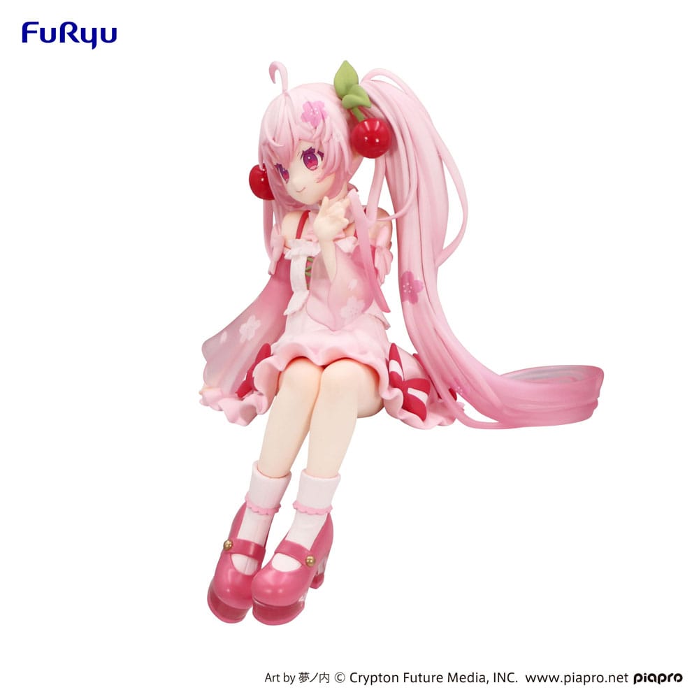 Hatsune Miku Noodle Stopper PVC Statue Sakura Miku 2025 14 cm Furyu