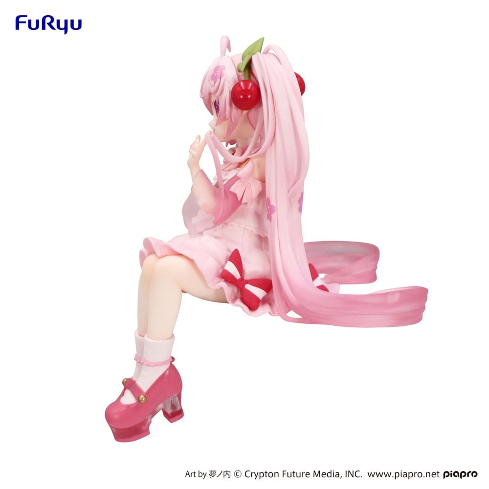 Hatsune Miku Noodle Stopper PVC Statue Sakura Miku 2025 14 cm Furyu