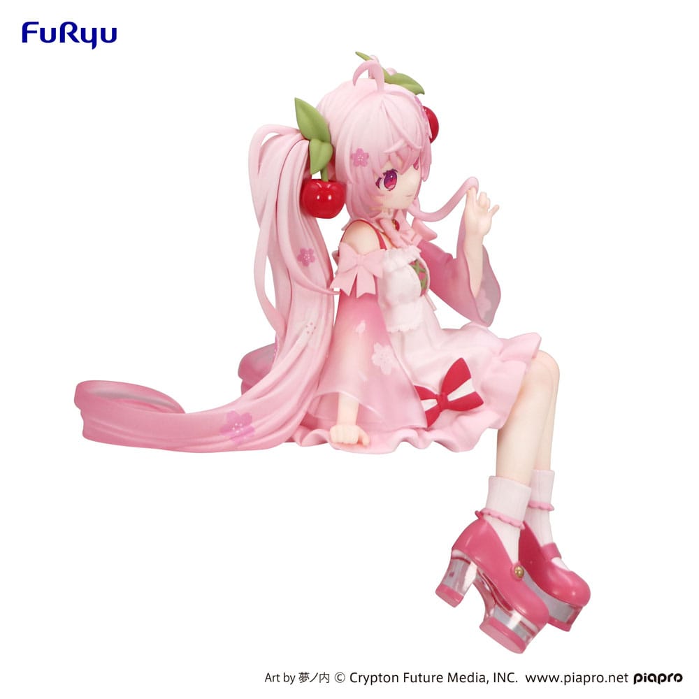 Hatsune Miku Noodle Stopper PVC Statue Sakura Miku 2025 14 cm Furyu