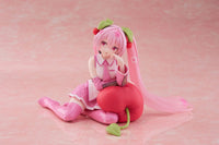 Thumbnail for Hatsune Miku PVC Statue Desktop Cute Figure Sakura Miku Cherry Cushion Ver. 13 cm