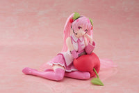 Thumbnail for Hatsune Miku PVC Statue Desktop Cute Figure Sakura Miku Cherry Cushion Ver. 13 cm