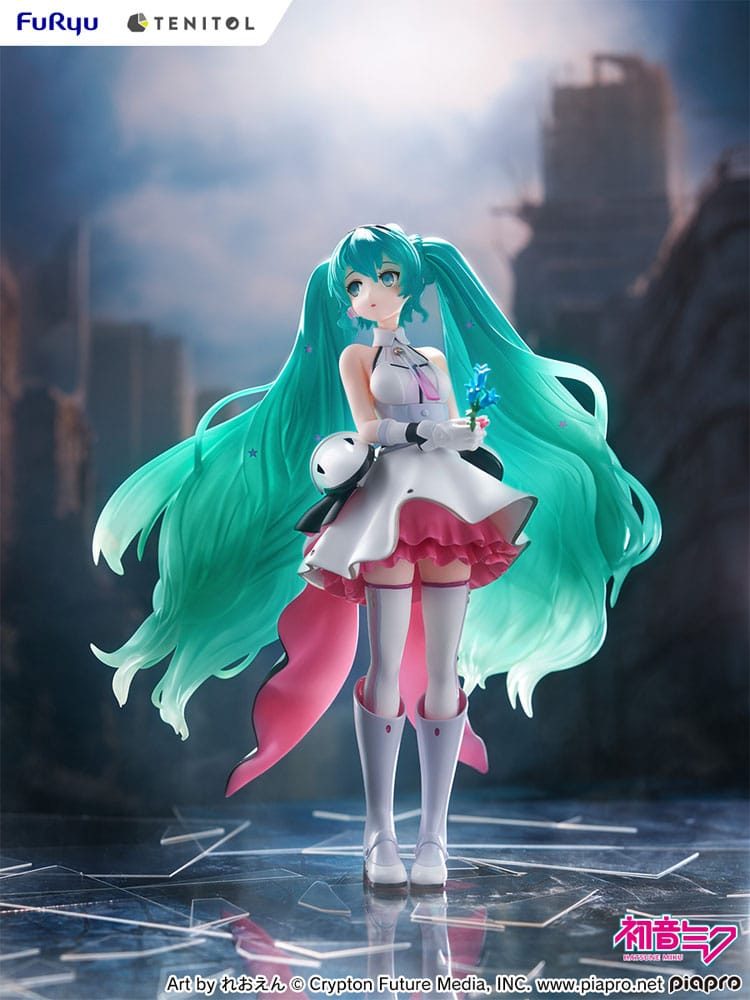 Hatsune Miku Tenitol PVC Statue YHatsune Miku Galaxy Live Ver. 21 cm