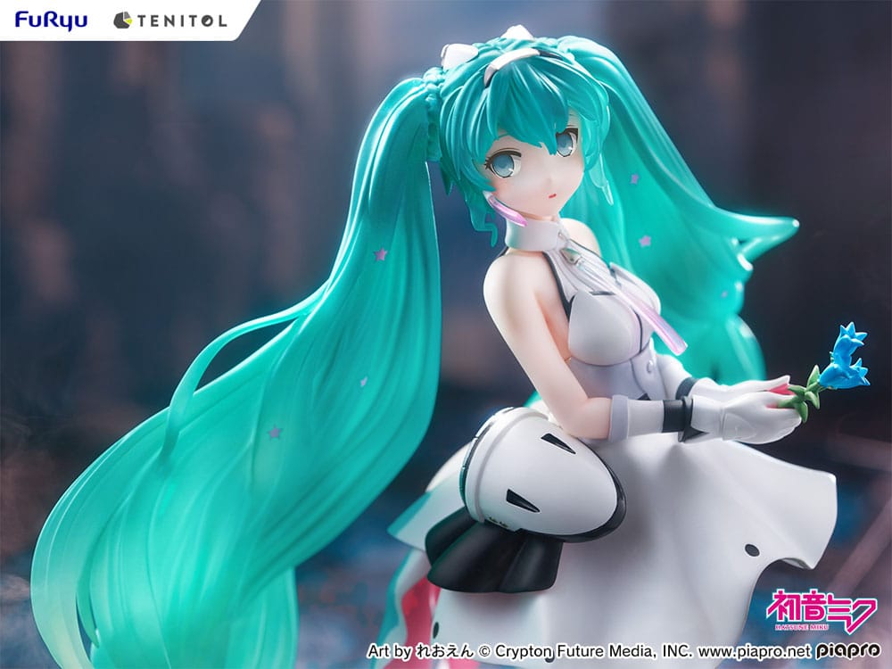 Hatsune Miku Tenitol PVC Statue YHatsune Miku Galaxy Live Ver. 21 cm