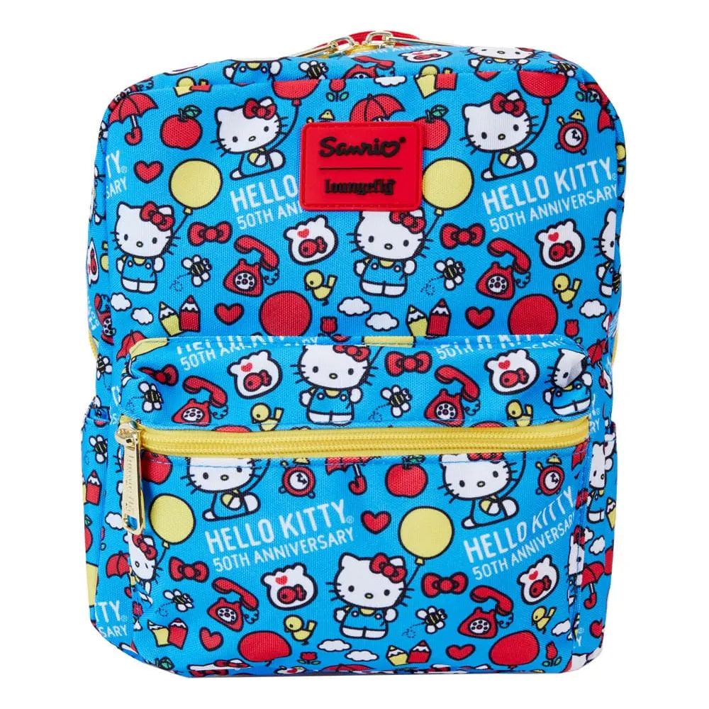 Hello Kitty by Loungefly Mini Backpack 50th Anniversary AOP Loungefly