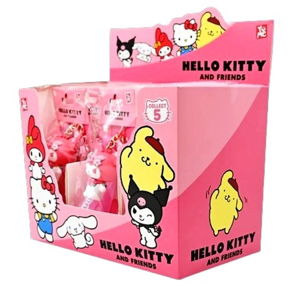 Hello Kitty and Friends Sakura Series Keychains with Hand Strap Hello Kitty