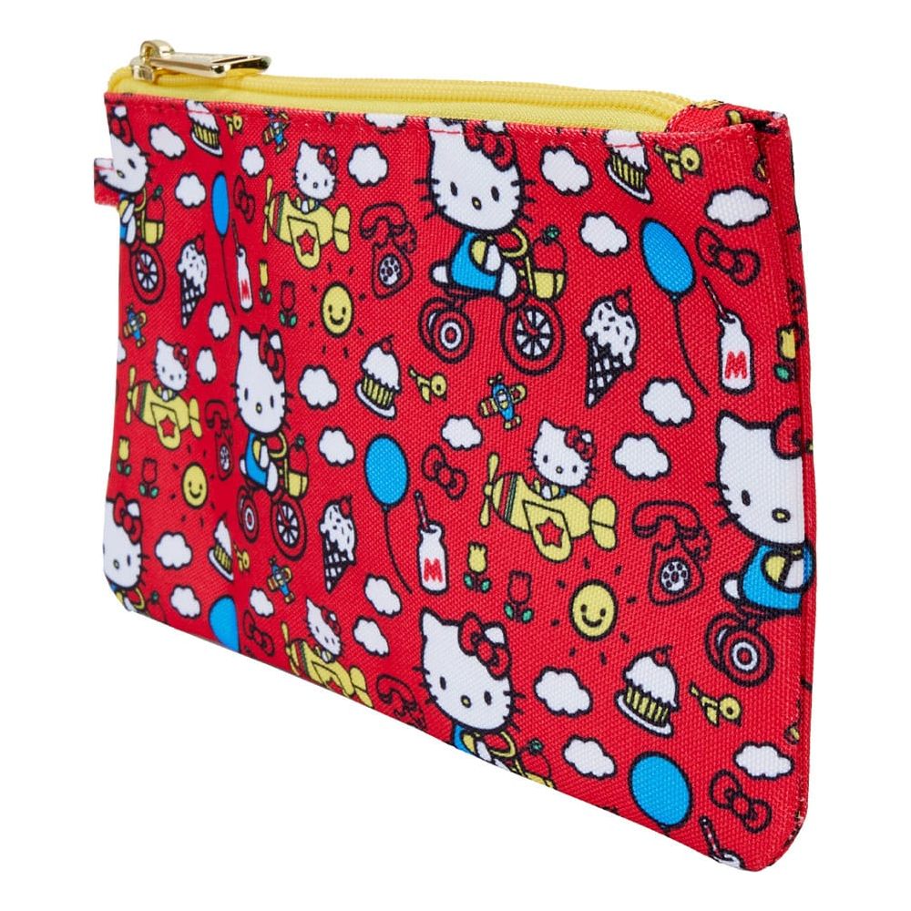 Hello Kitty by Loungefly Coin/Cosmetic Bag 50th Anniversary AOP Loungefly