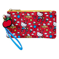 Thumbnail for Hello Kitty by Loungefly Coin/Cosmetic Bag 50th Anniversary AOP Loungefly