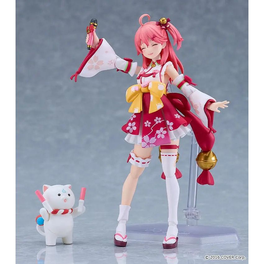 Hololive Production Figma Action Figure Sakura Miku 14 cm Max Factory