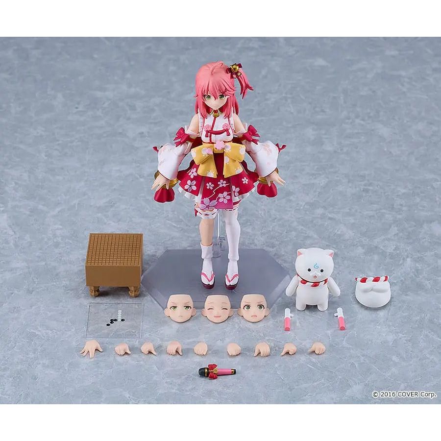 Hololive Production Figma Action Figure Sakura Miku 14 cm Max Factory