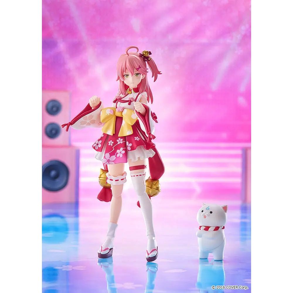 Hololive Production Figma Action Figure Sakura Miku 14 cm Max Factory