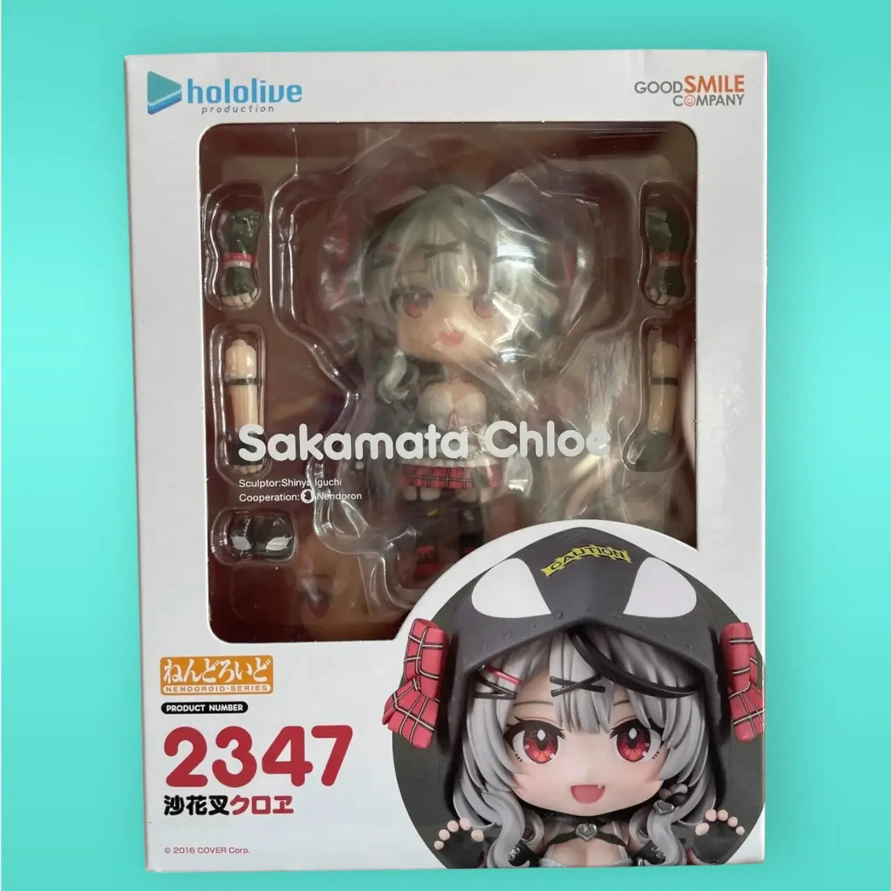 Hololive Production Nendoroid Action Figure Sakamata Chloe 10 cm Good Smile Company