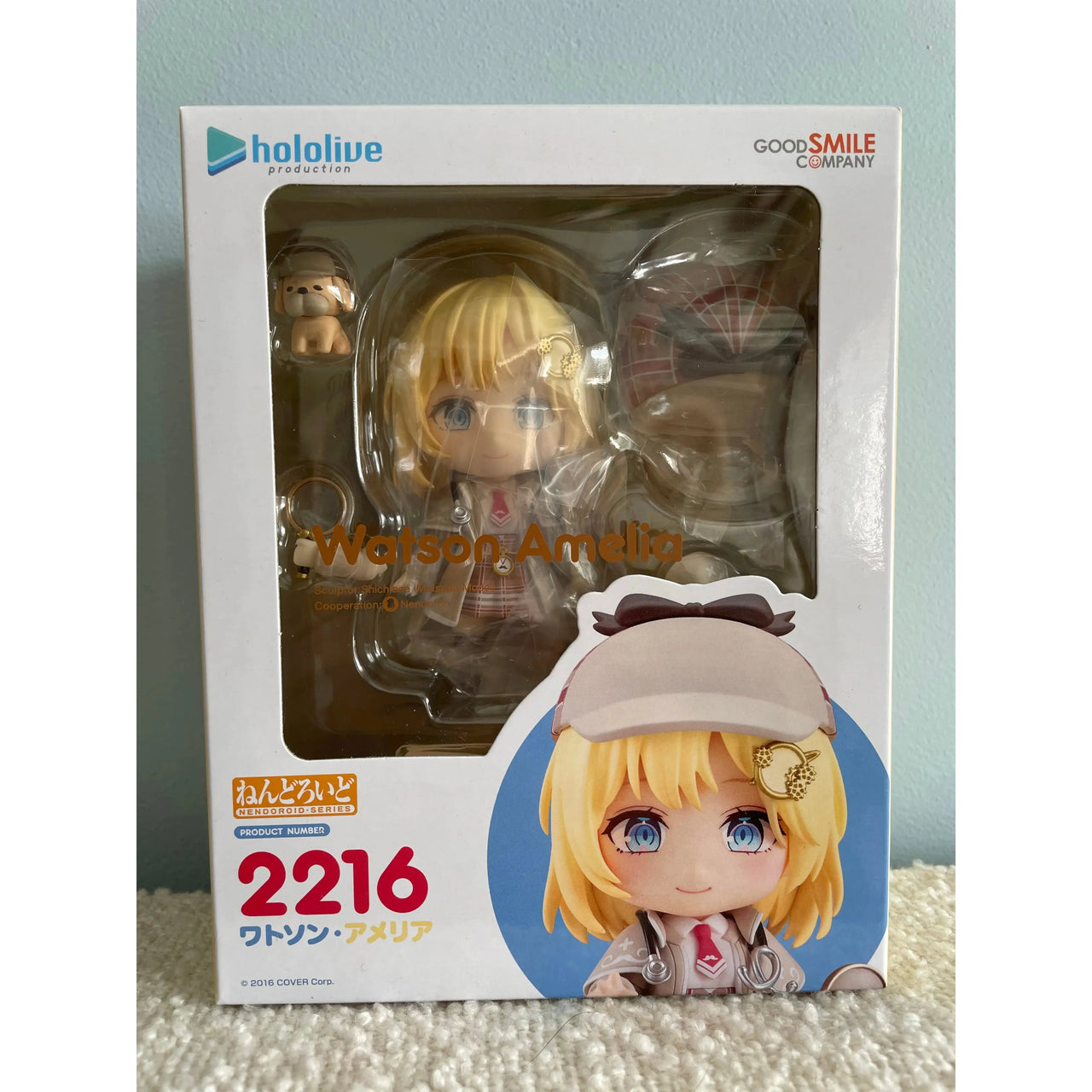 Hololive Production Nendoroid Action Figure Watson Amelia 10 cm Good Smile Company