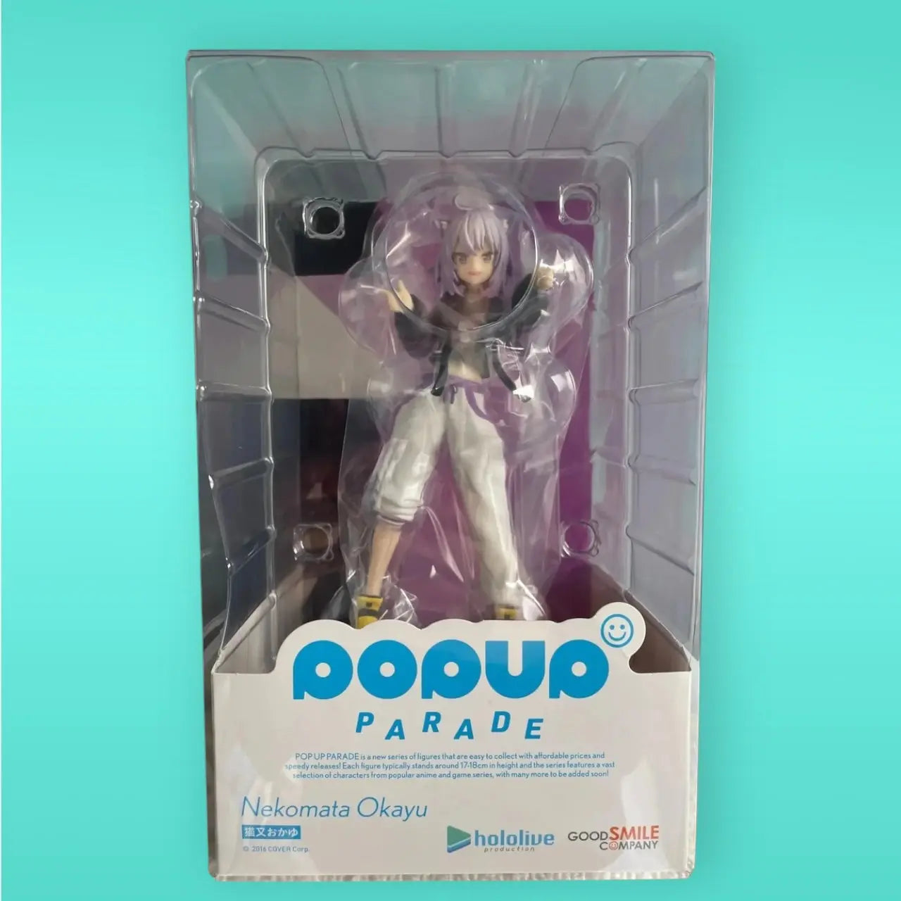 Hololive Production Pop Up Parade Statue Nekomata Okayu 17 cm Good Smile Company