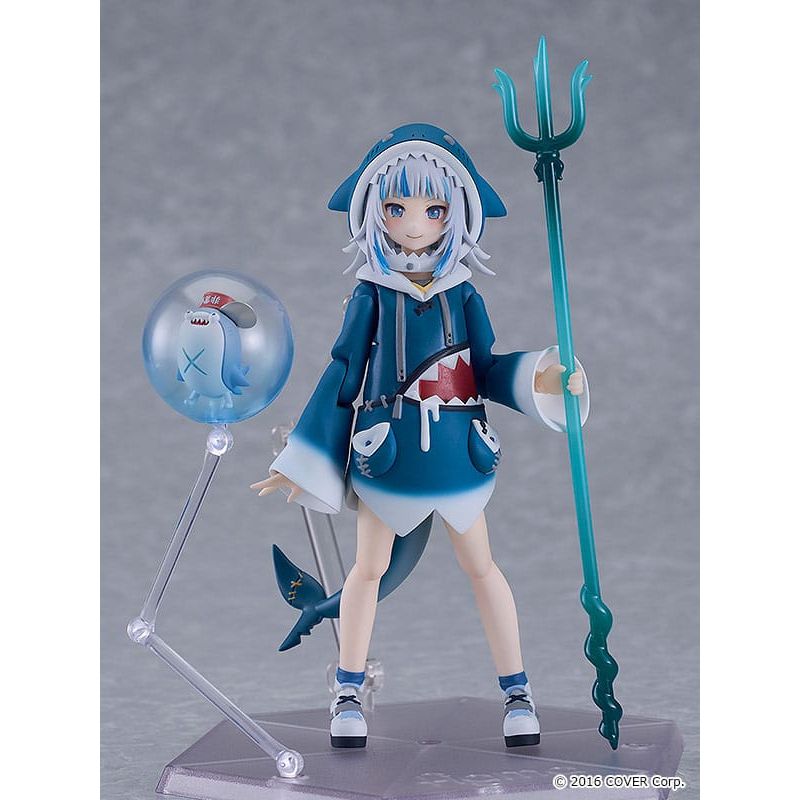 Hololive Production Figma Action Figure Gawr Gura 13 cm Max Factory