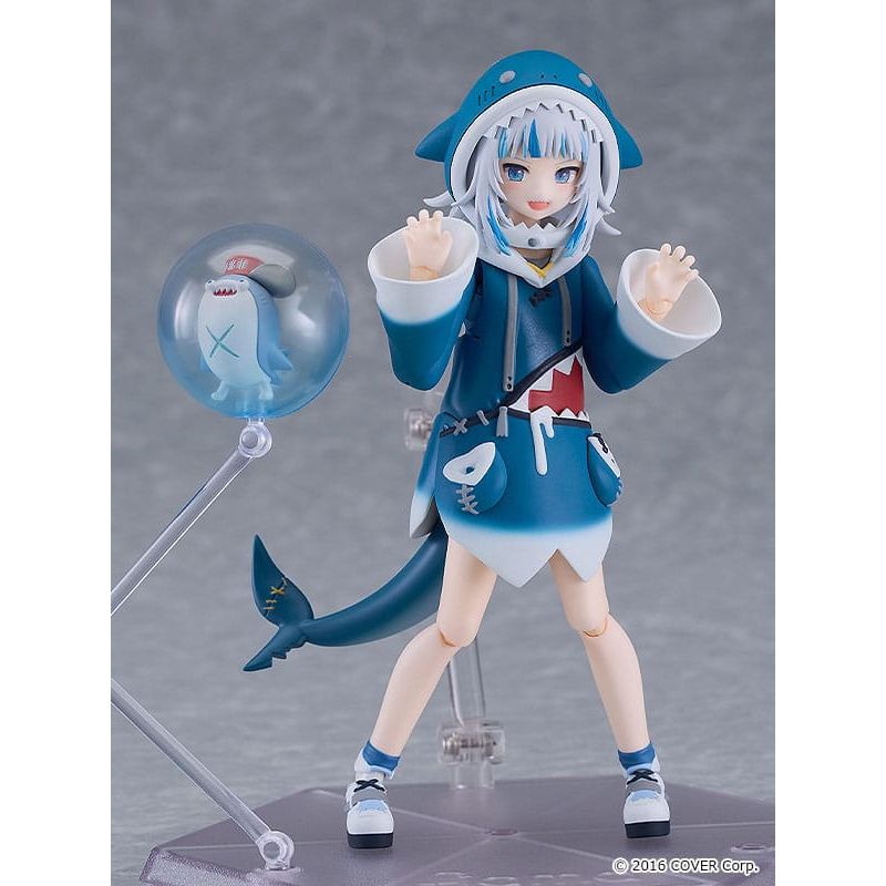 Hololive Production Figma Action Figure Gawr Gura 13 cm Max Factory