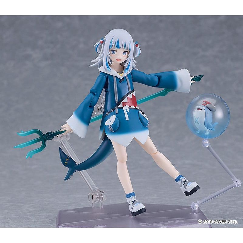 Hololive Production Figma Action Figure Gawr Gura 13 cm Max Factory