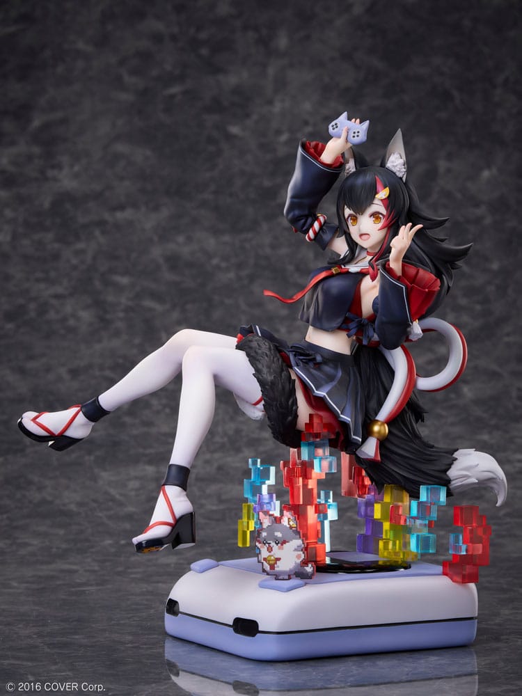 Hololive Production PVC Statue 1/7 Ookami Mio We Are Gamers Ver. 22 cm