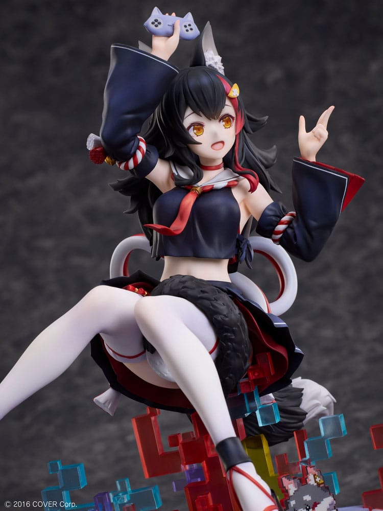 Hololive Production PVC Statue 1/7 Ookami Mio We Are Gamers Ver. 22 cm