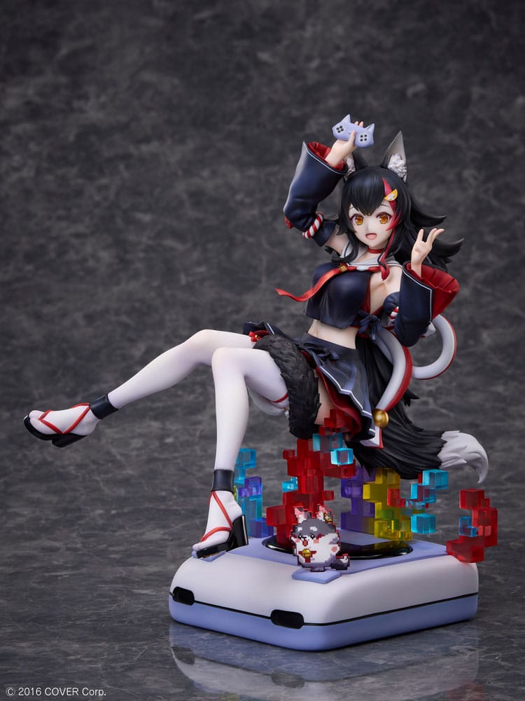 Hololive Production PVC Statue 1/7 Ookami Mio We Are Gamers Ver. 22 cm