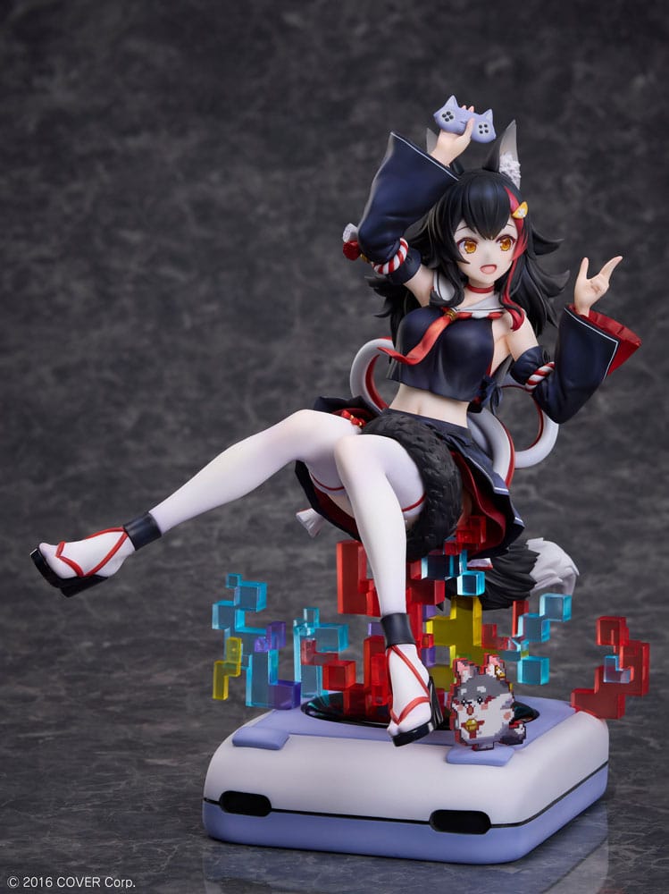 Hololive Production PVC Statue 1/7 Ookami Mio We Are Gamers Ver. 22 cm