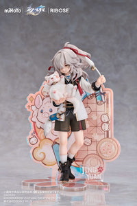 Thumbnail for Honkai: Star Rail Rise Up Little Cat Series PVC Statue Jing Yuan 20 cm